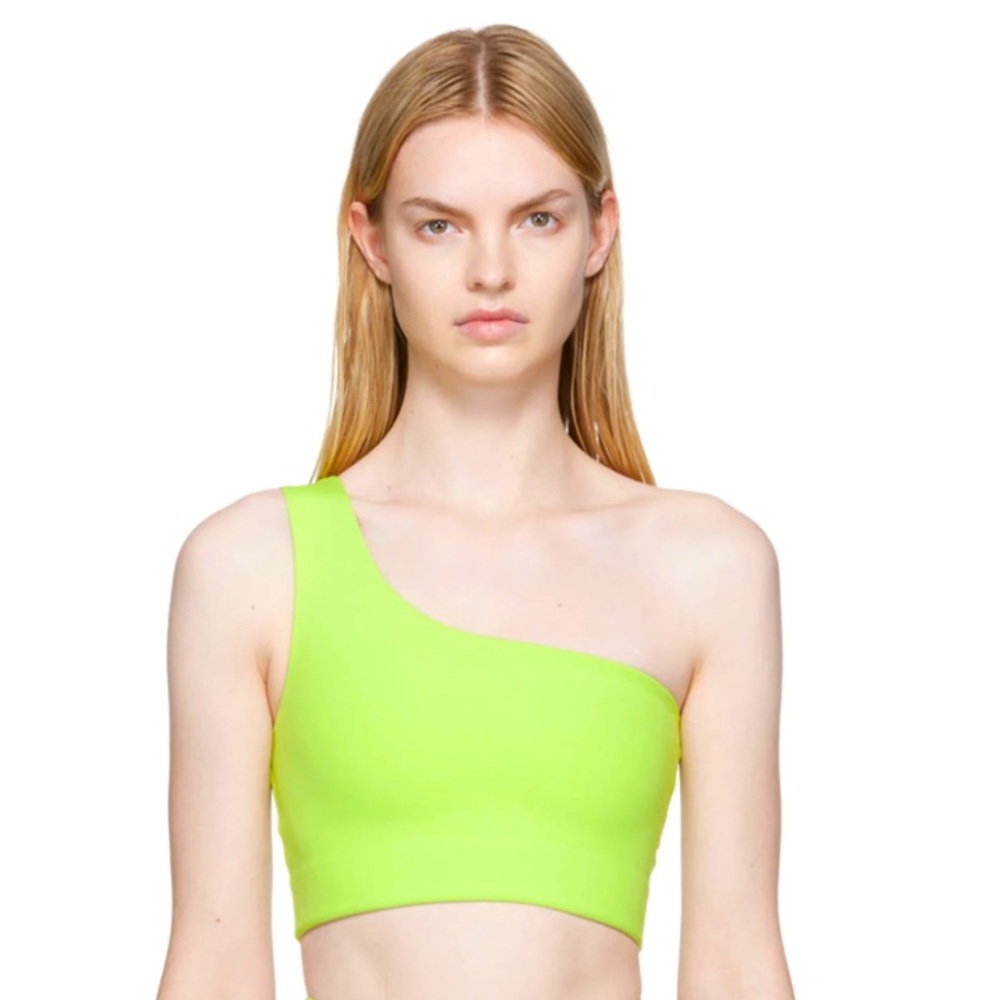 ⭐️HOSTPICK⭐️ New! Girlfriend Collective Lime Green Bianca Sport Bra| Size S